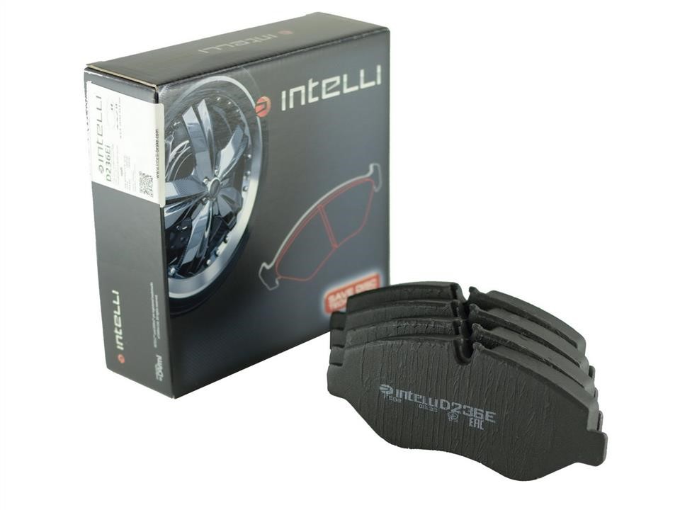 Intelli D236E Front disc brake pads, set D236E: Buy near me in Poland at 2407.PL - Good price!