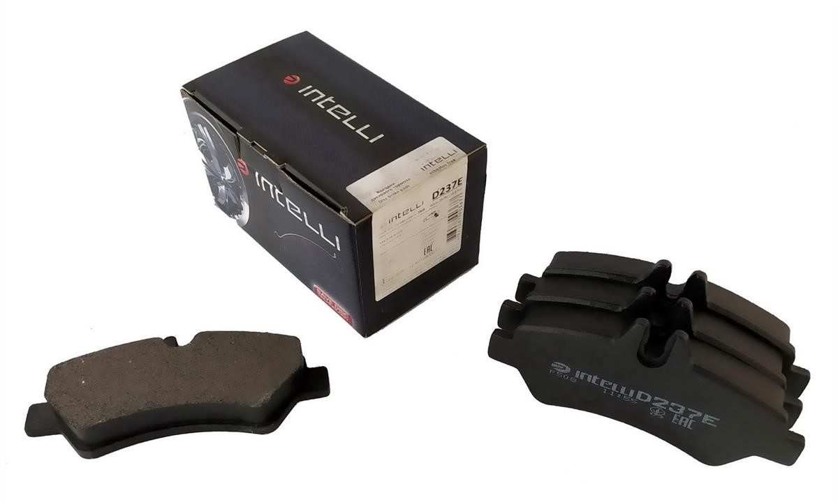 Intelli D237E Rear disc brake pads, set D237E: Buy near me in Poland at 2407.PL - Good price!