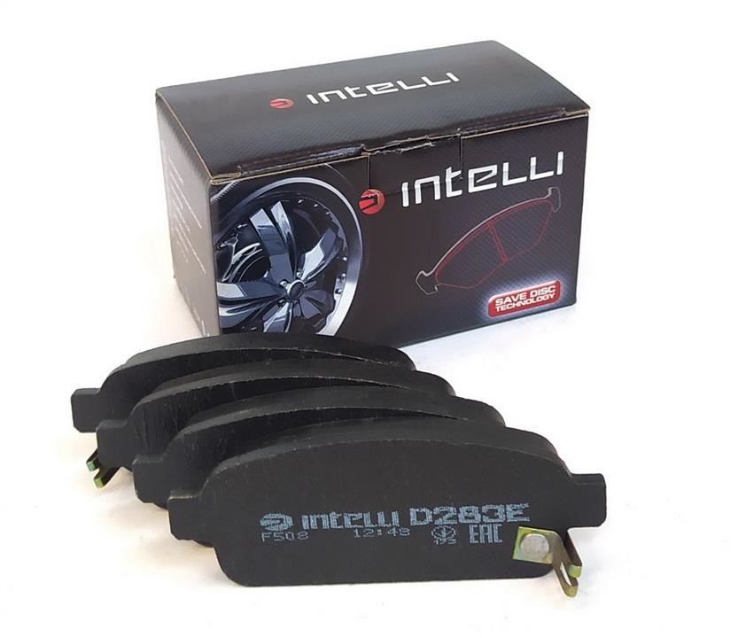 Intelli D283E Rear disc brake pads, set D283E: Buy near me in Poland at 2407.PL - Good price!