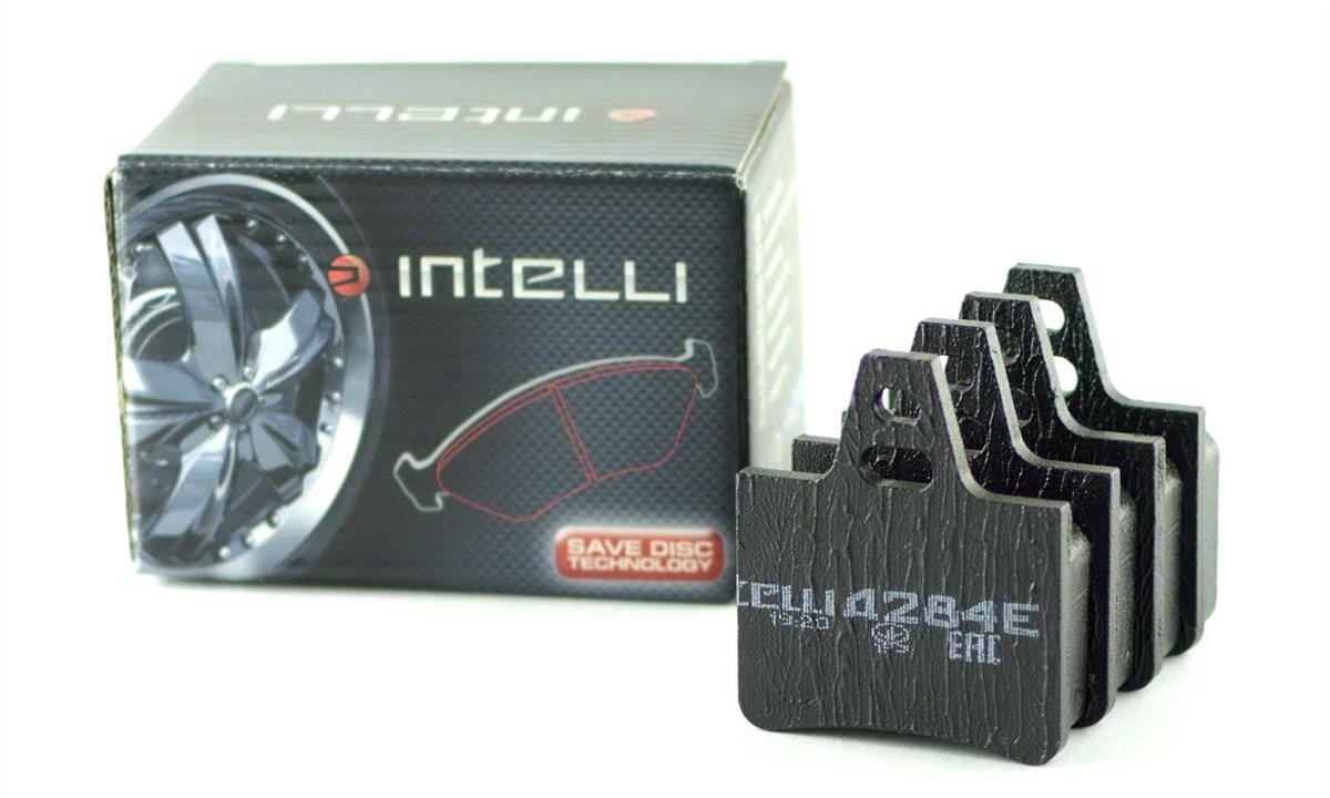 Intelli D284E Rear disc brake pads, set D284E: Buy near me in Poland at 2407.PL - Good price!