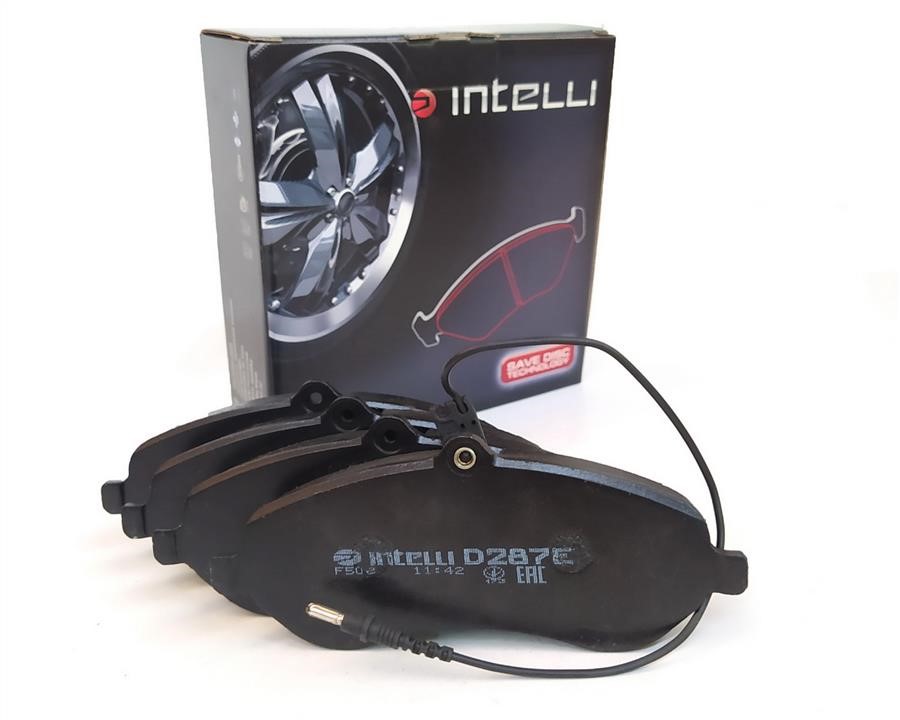Intelli D287E Front disc brake pads, set D287E: Buy near me in Poland at 2407.PL - Good price!