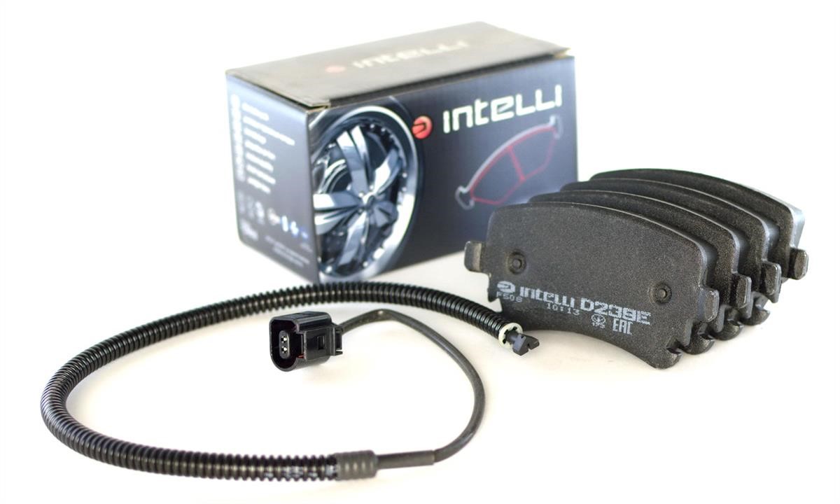Intelli D239EI Rear disc brake pads, set D239EI: Buy near me in Poland at 2407.PL - Good price!