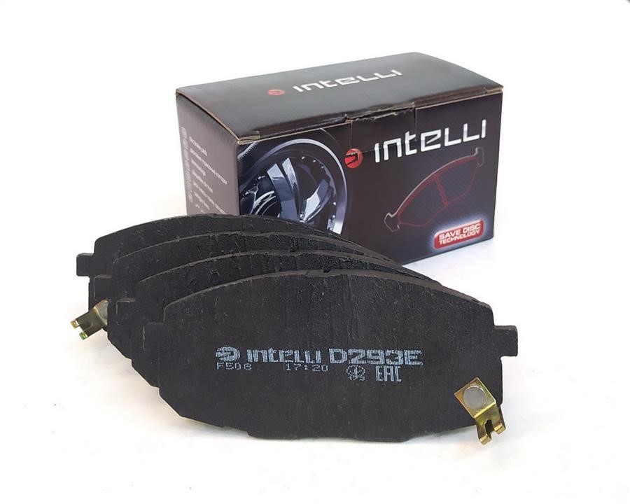 Intelli D293E Front disc brake pads, set D293E: Buy near me in Poland at 2407.PL - Good price!