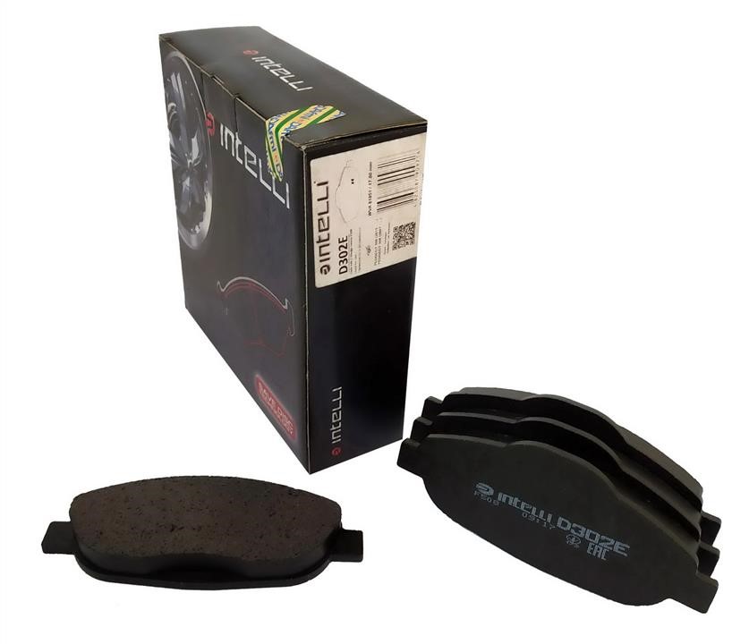 Intelli D302E Front disc brake pads, set D302E: Buy near me at 2407.PL in Poland at an Affordable price!
