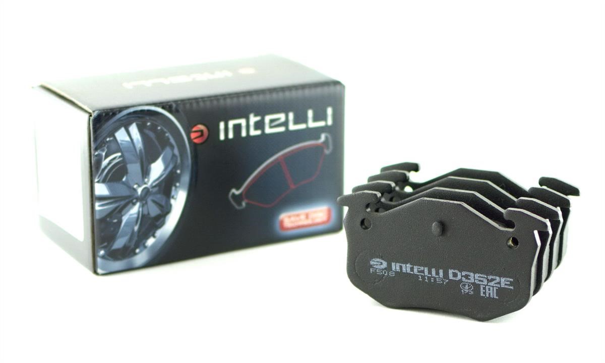 Intelli D352E Тормозные колодки дисковые передние, комплект D352E: Отличная цена - Купить в Польше на 2407.PL!
