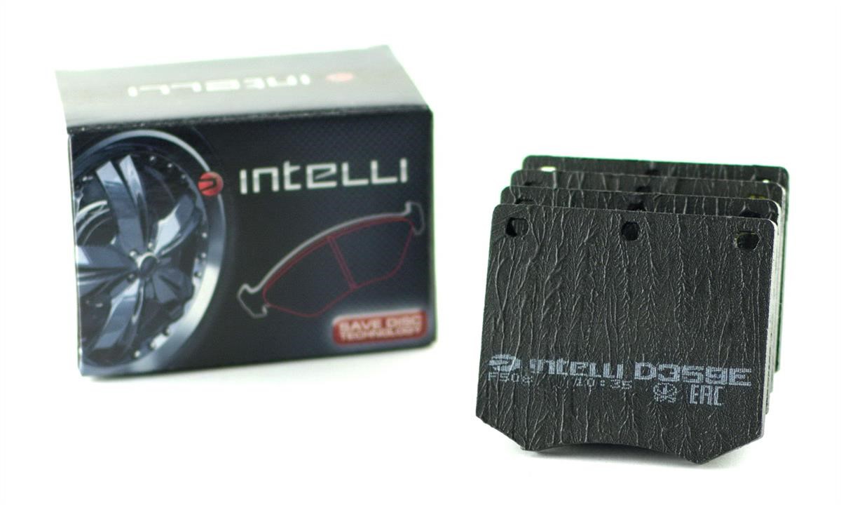 Intelli D359E Тормозные колодки дисковые передние, комплект D359E: Отличная цена - Купить в Польше на 2407.PL!