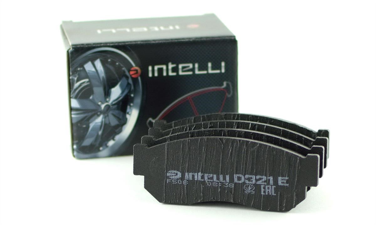 Intelli D321E Front disc brake pads, set D321E: Buy near me in Poland at 2407.PL - Good price!