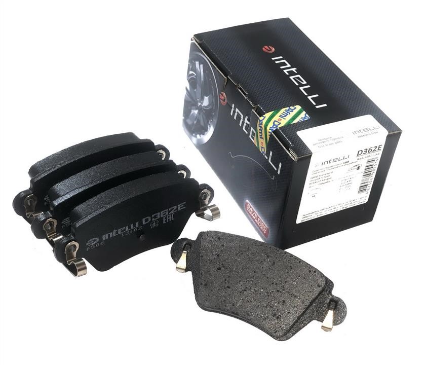 Intelli D362E Rear disc brake pads, set D362E: Buy near me in Poland at 2407.PL - Good price!
