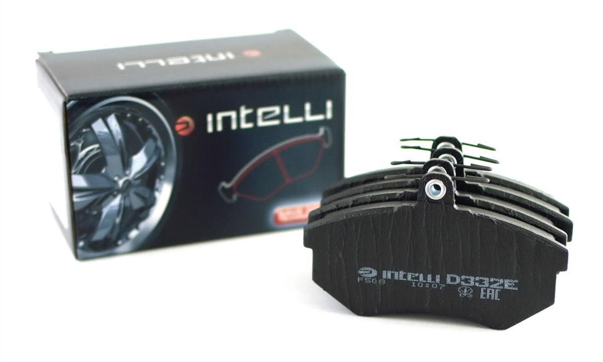 Intelli D332E Тормозные колодки дисковые передние, комплект D332E: Купить в Польше - Отличная цена на 2407.PL!