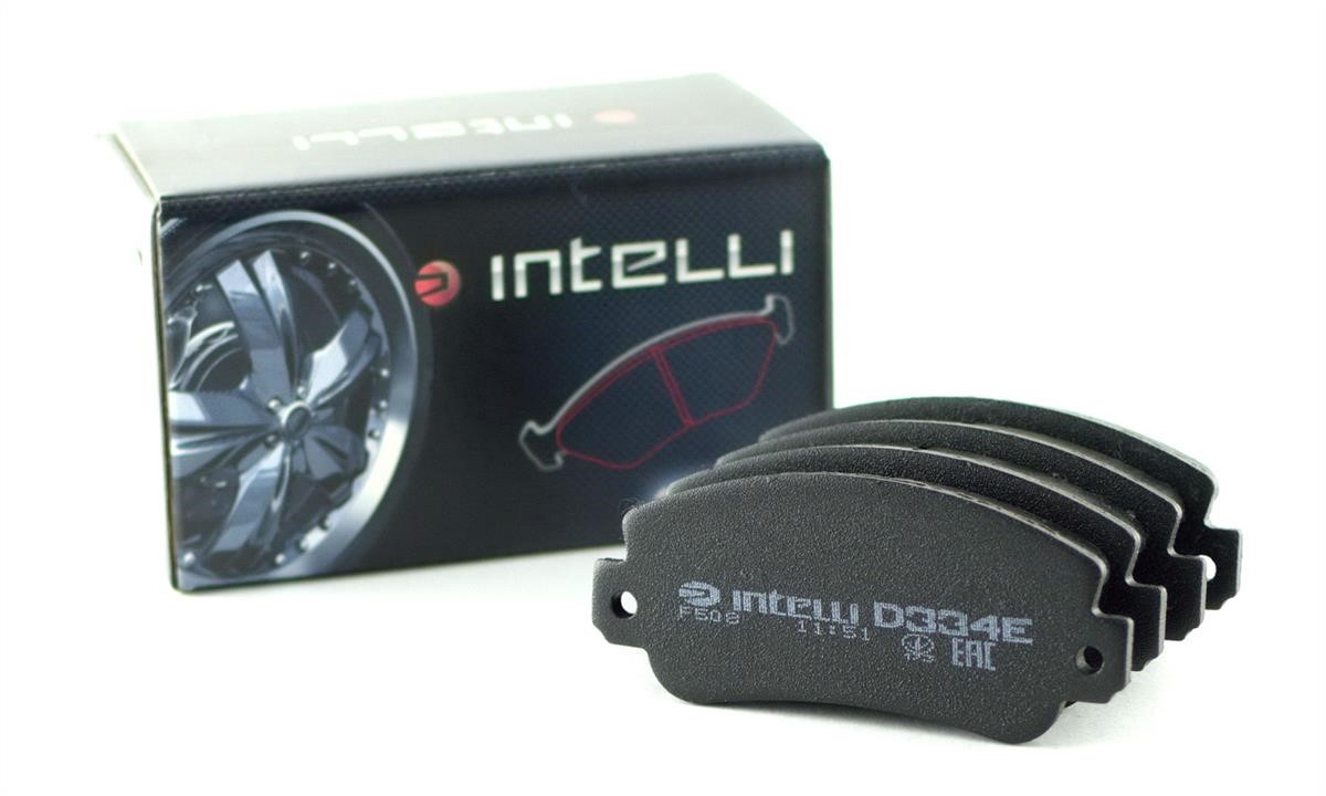 Intelli D334E Front disc brake pads, set D334E: Buy near me in Poland at 2407.PL - Good price!