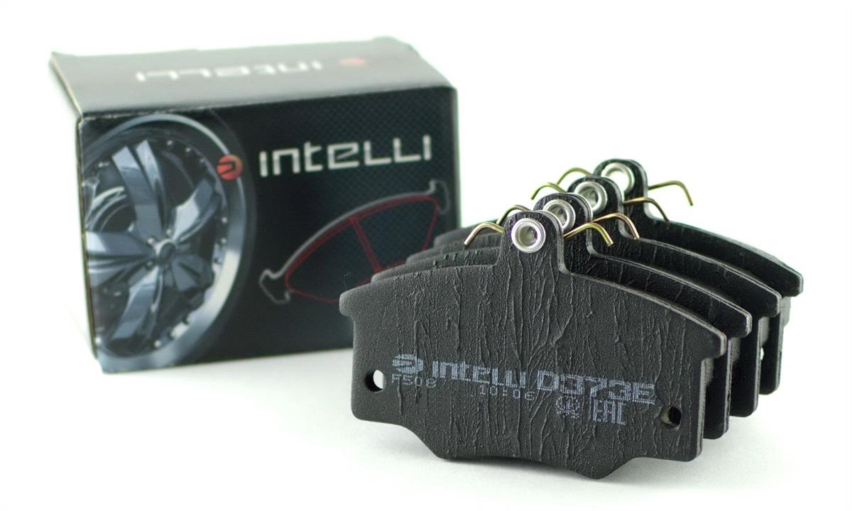 Intelli D373E Тормозные колодки дисковые передние, комплект D373E: Отличная цена - Купить в Польше на 2407.PL!
