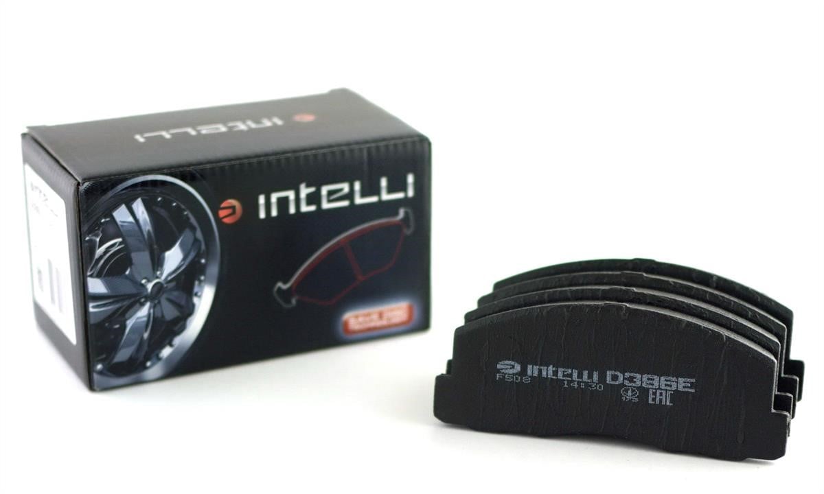 Intelli D396E Тормозные колодки дисковые передние, комплект D396E: Отличная цена - Купить в Польше на 2407.PL!