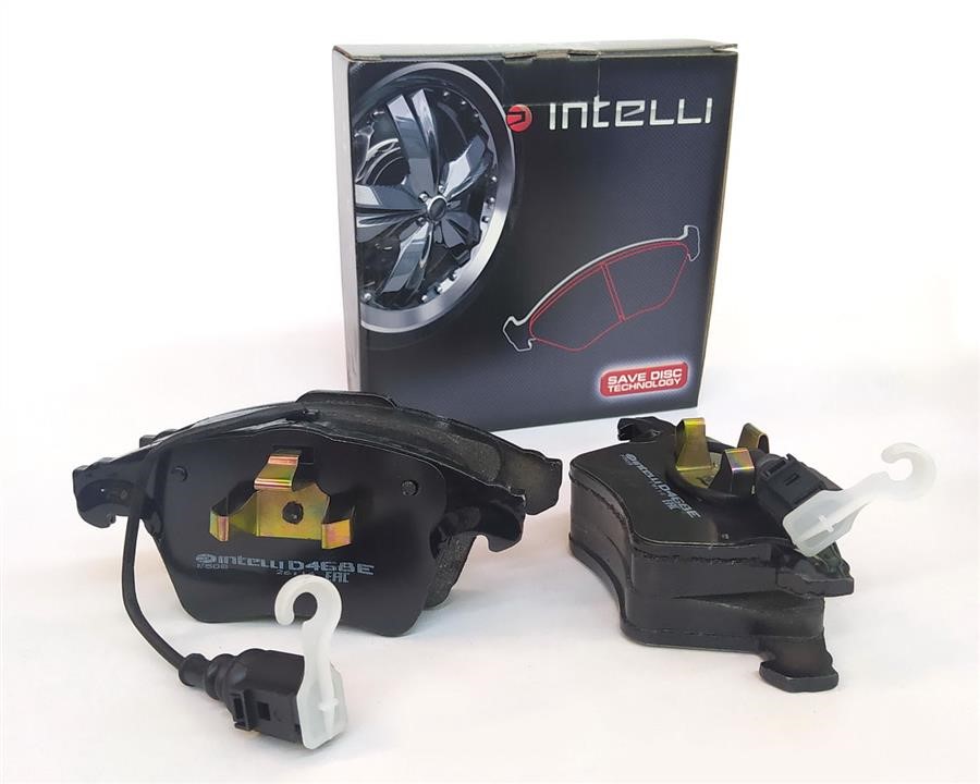 Intelli D468E Front disc brake pads, set D468E: Buy near me in Poland at 2407.PL - Good price!