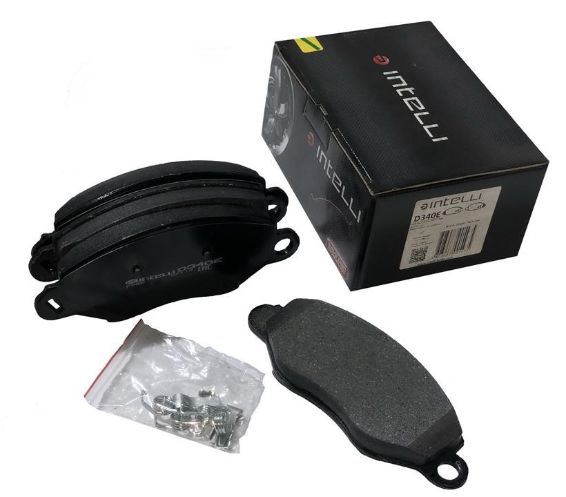Intelli D340E Front disc brake pads, set D340E: Buy near me in Poland at 2407.PL - Good price!