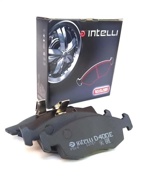 Intelli D400E Front disc brake pads, set D400E: Buy near me in Poland at 2407.PL - Good price!
