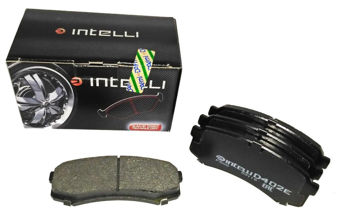 Intelli D402E Rear disc brake pads, set D402E: Buy near me in Poland at 2407.PL - Good price!