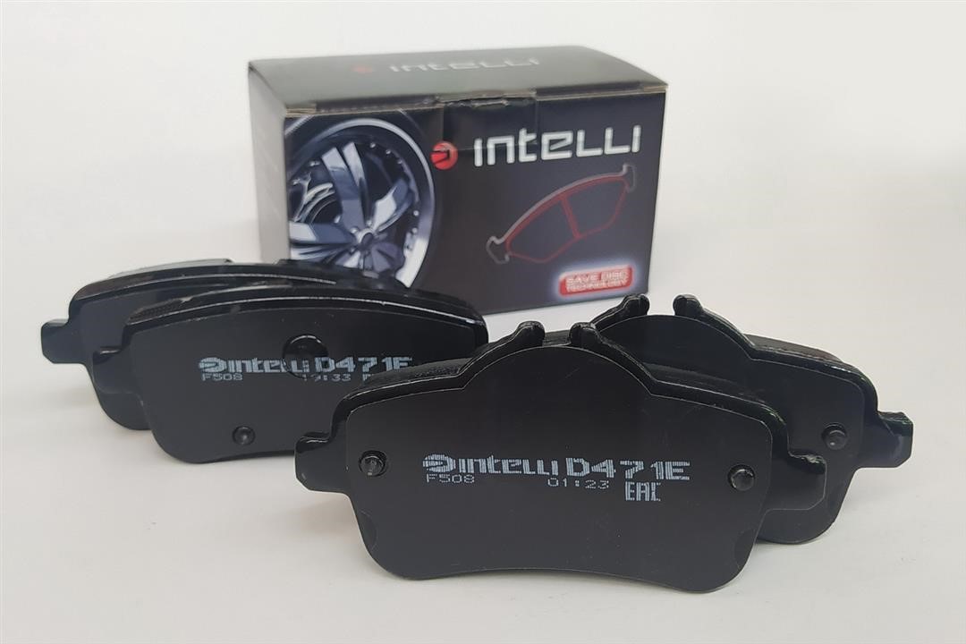 Intelli D471E Rear disc brake pads, set D471E: Buy near me in Poland at 2407.PL - Good price!