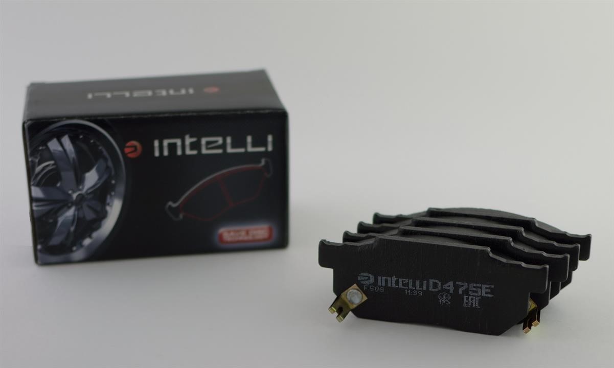 Intelli D475E Front disc brake pads, set D475E: Buy near me in Poland at 2407.PL - Good price!