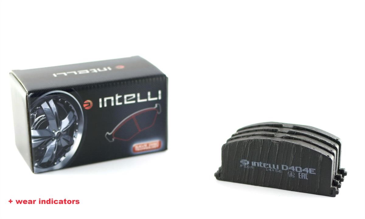 Intelli D404EI Тормозные колодки дисковые передние, комплект D404EI: Отличная цена - Купить в Польше на 2407.PL!