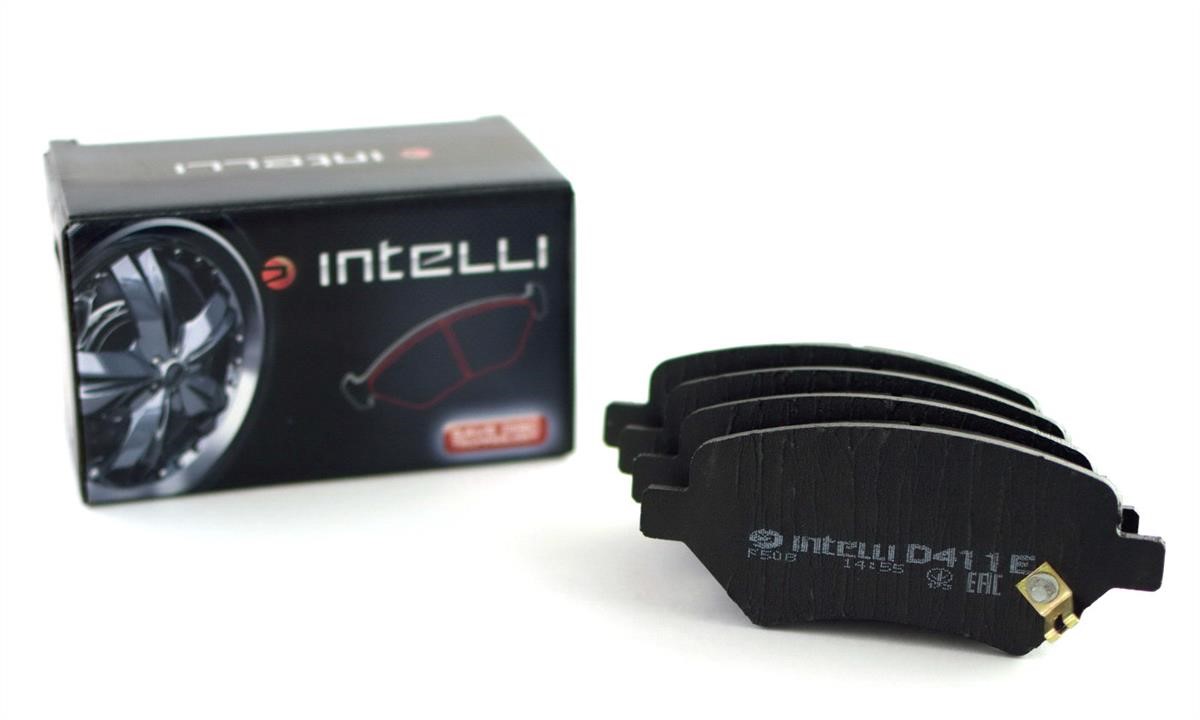 Intelli D411E Front disc brake pads, set D411E: Buy near me in Poland at 2407.PL - Good price!