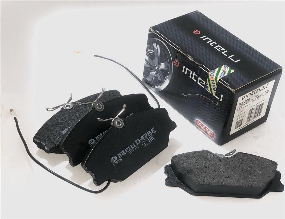 Intelli D478E Front disc brake pads, set D478E: Buy near me in Poland at 2407.PL - Good price!