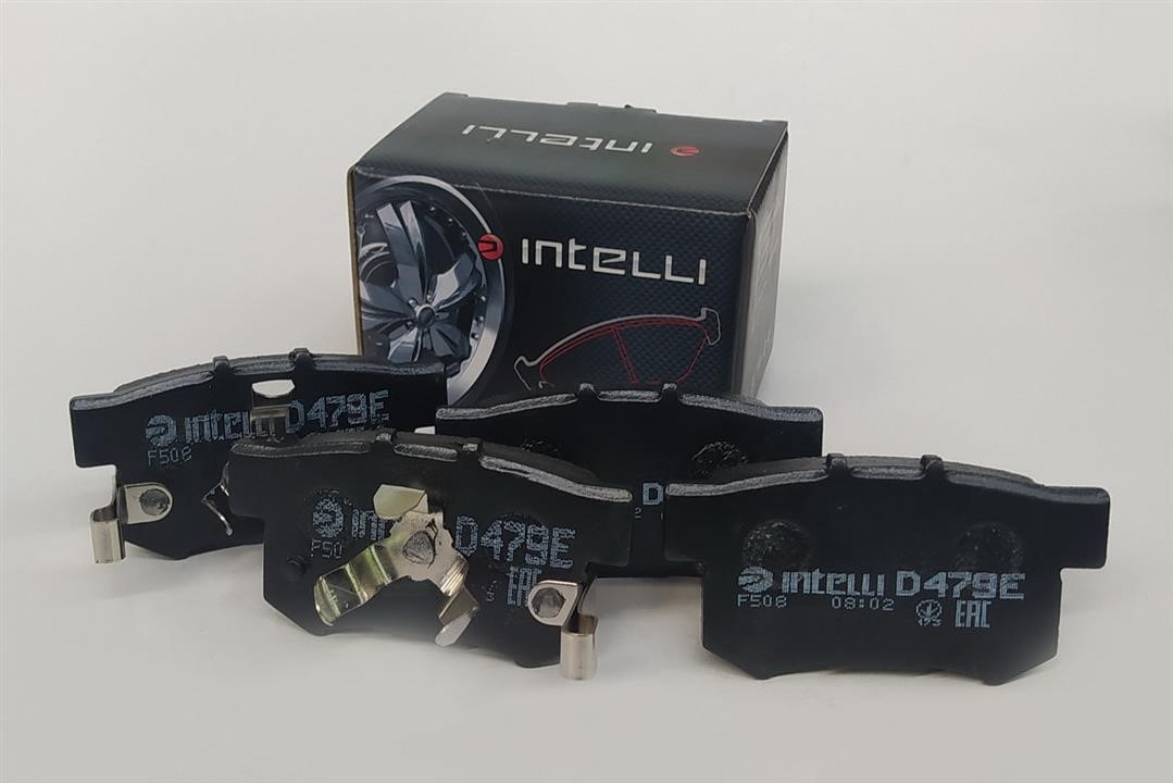 Intelli D479E Rear disc brake pads, set D479E: Buy near me in Poland at 2407.PL - Good price!