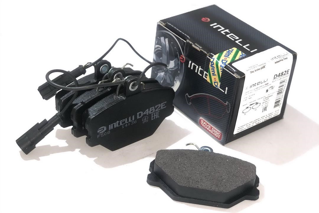 Intelli D482E Front disc brake pads, set D482E: Buy near me in Poland at 2407.PL - Good price!