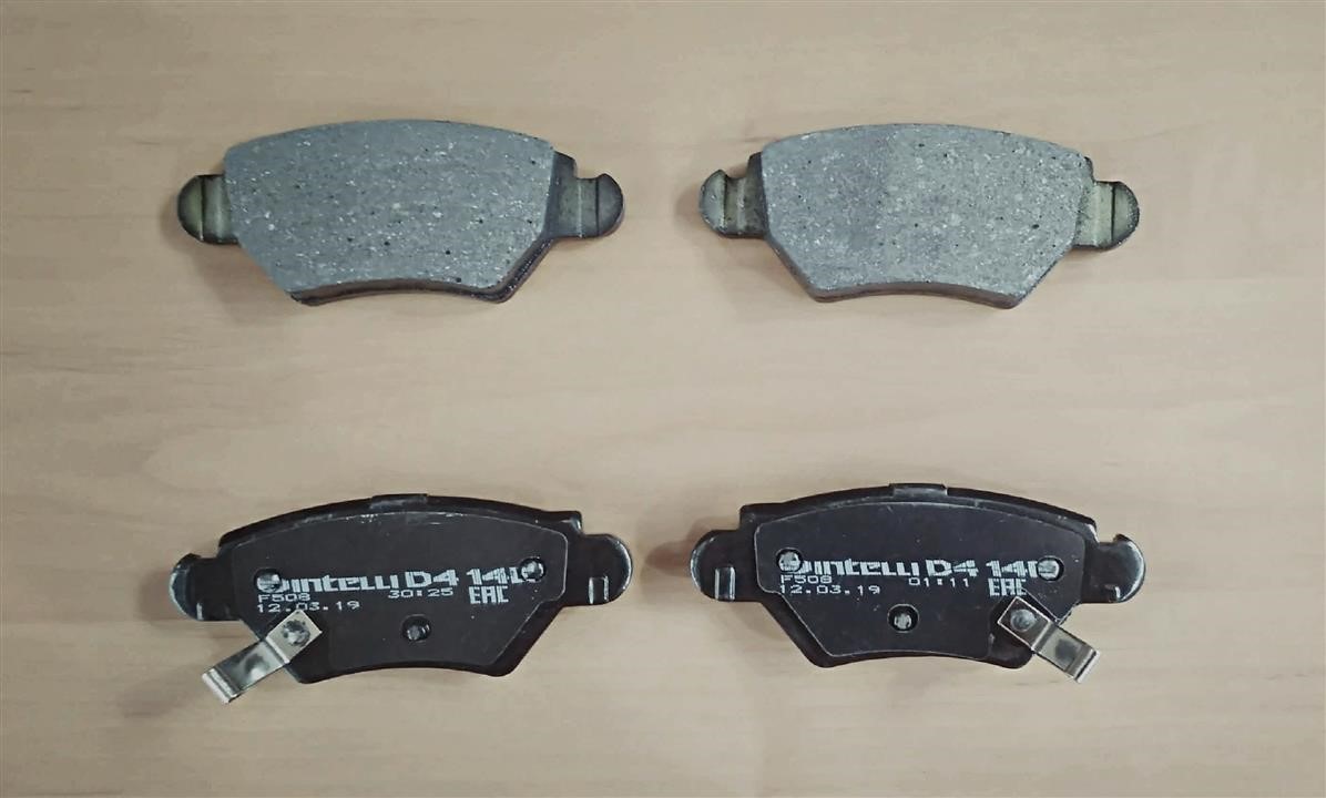 Intelli D414E Front disc brake pads, set D414E: Buy near me in Poland at 2407.PL - Good price!