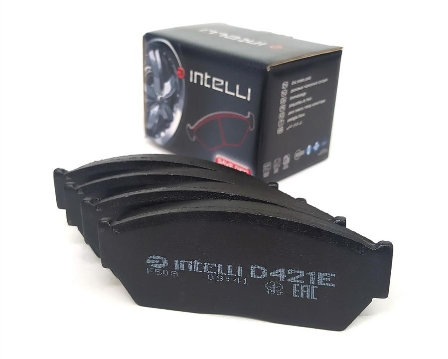 Intelli D421E Тормозные колодки дисковые передние, комплект D421E: Отличная цена - Купить в Польше на 2407.PL!