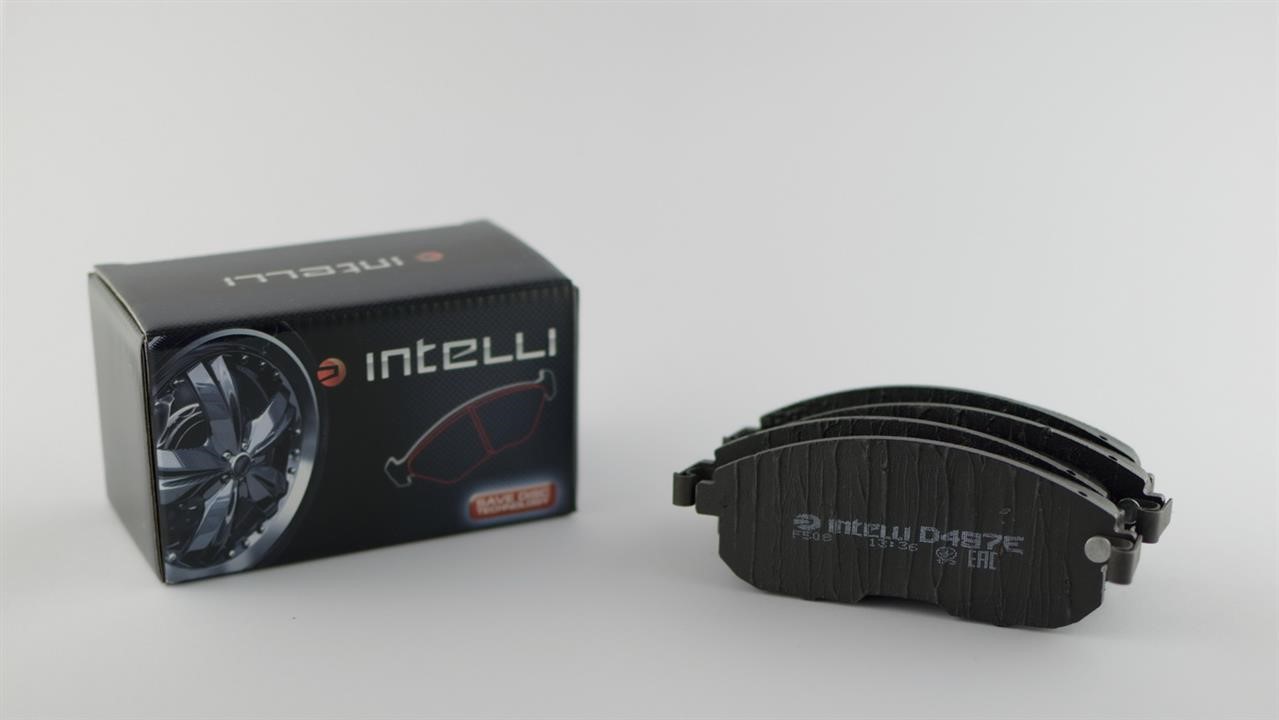 Intelli D497E Front disc brake pads, set D497E: Buy near me in Poland at 2407.PL - Good price!