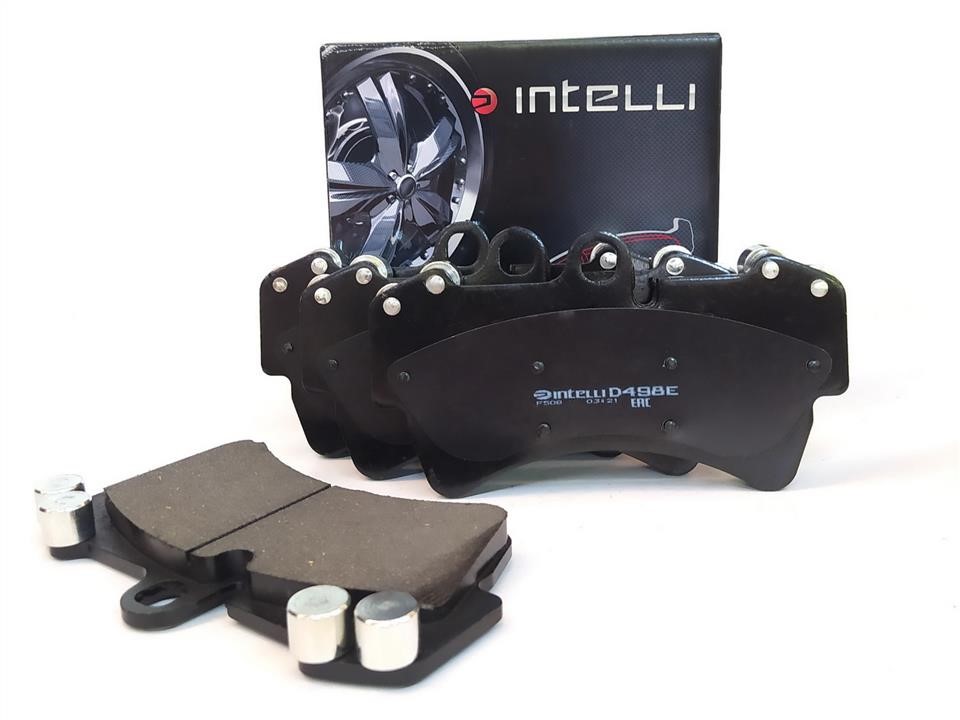 Intelli D498E Front disc brake pads, set D498E: Buy near me in Poland at 2407.PL - Good price!