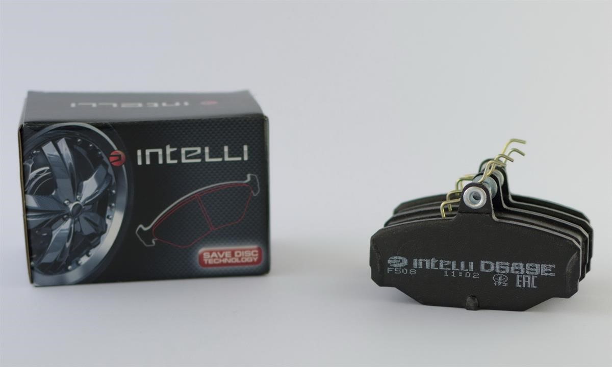 Intelli D689E Rear disc brake pads, set D689E: Buy near me in Poland at 2407.PL - Good price!