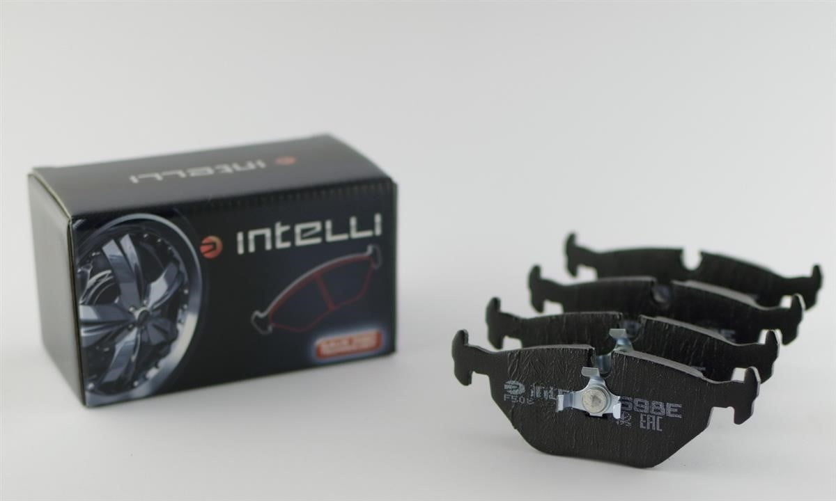 Intelli D698E Rear disc brake pads, set D698E: Buy near me in Poland at 2407.PL - Good price!