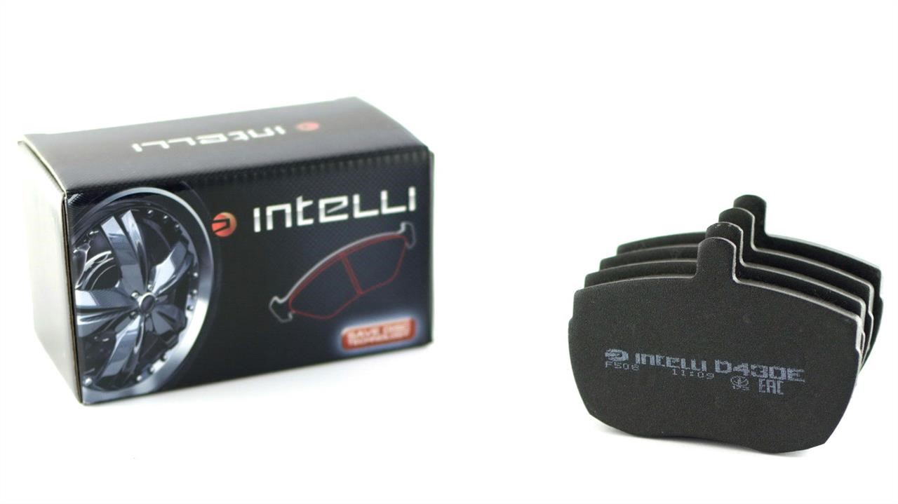 Intelli D430E Тормозные колодки дисковые передние, комплект D430E: Отличная цена - Купить в Польше на 2407.PL!