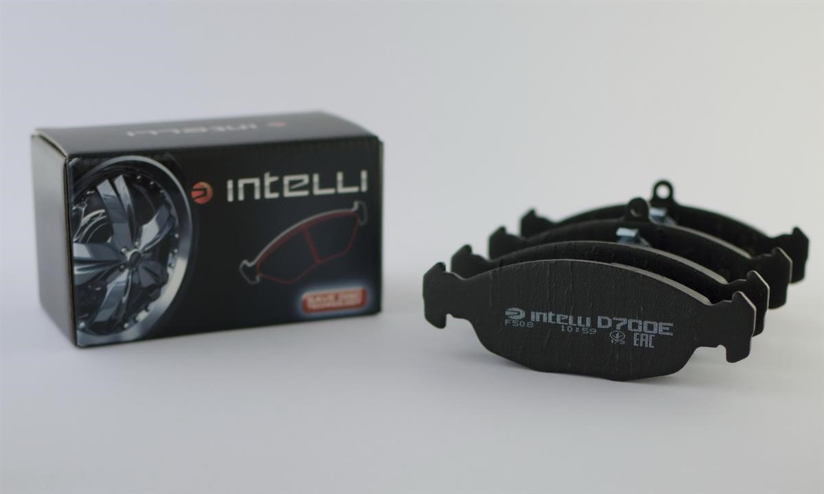 Intelli D700E Front disc brake pads, set D700E: Buy near me in Poland at 2407.PL - Good price!