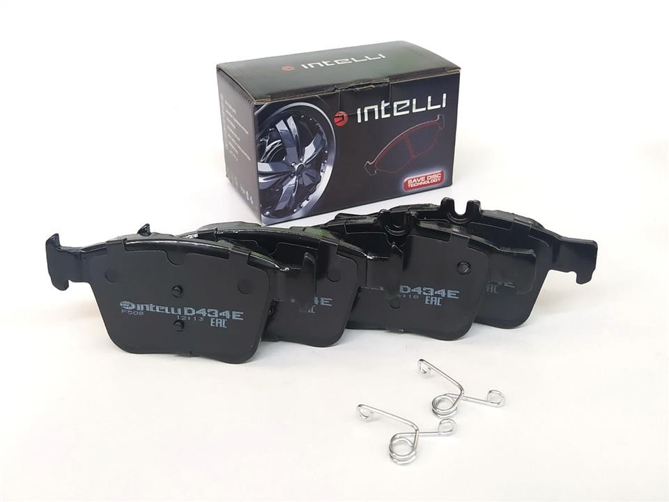 Intelli D434E Rear disc brake pads, set D434E: Buy near me in Poland at 2407.PL - Good price!