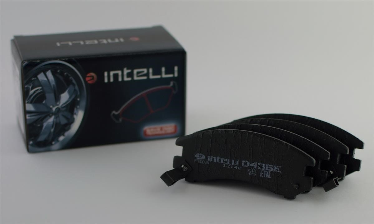 Intelli D436E Front disc brake pads, set D436E: Buy near me in Poland at 2407.PL - Good price!