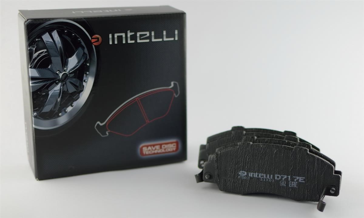 Intelli D717EI Front disc brake pads, set D717EI: Buy near me in Poland at 2407.PL - Good price!