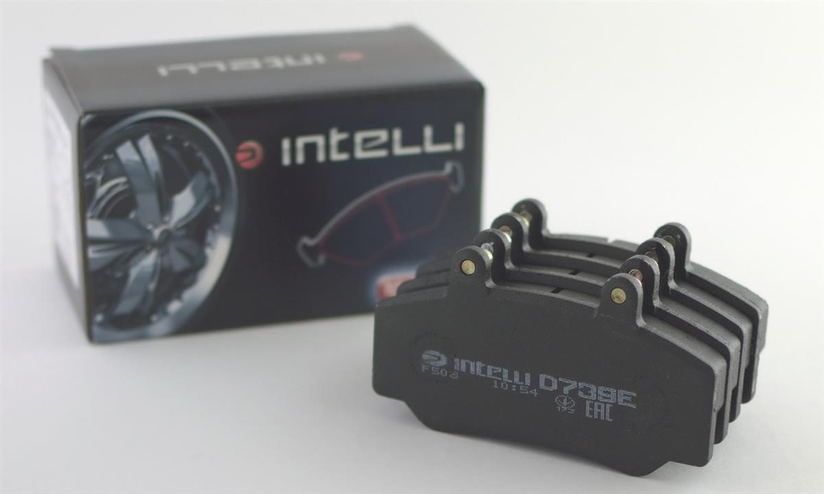 Intelli D739E Front disc brake pads, set D739E: Buy near me in Poland at 2407.PL - Good price!