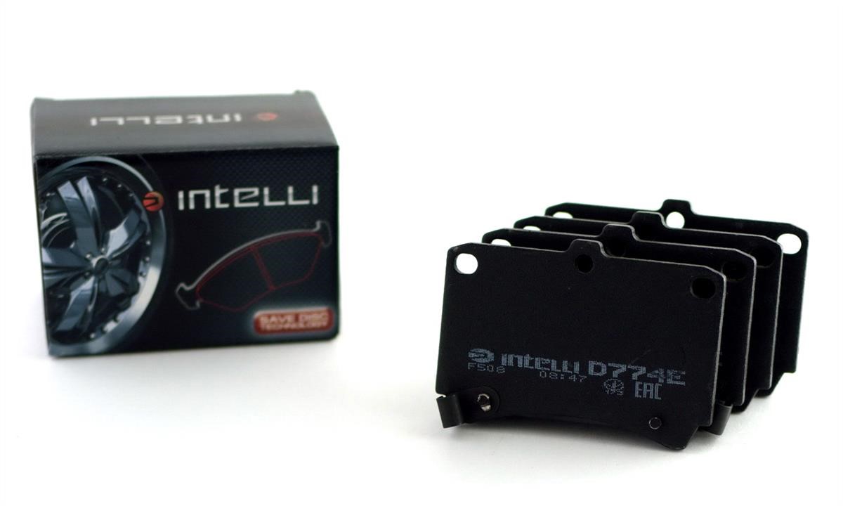 Intelli D774E Тормозные колодки дисковые передние, комплект D774E: Отличная цена - Купить в Польше на 2407.PL!