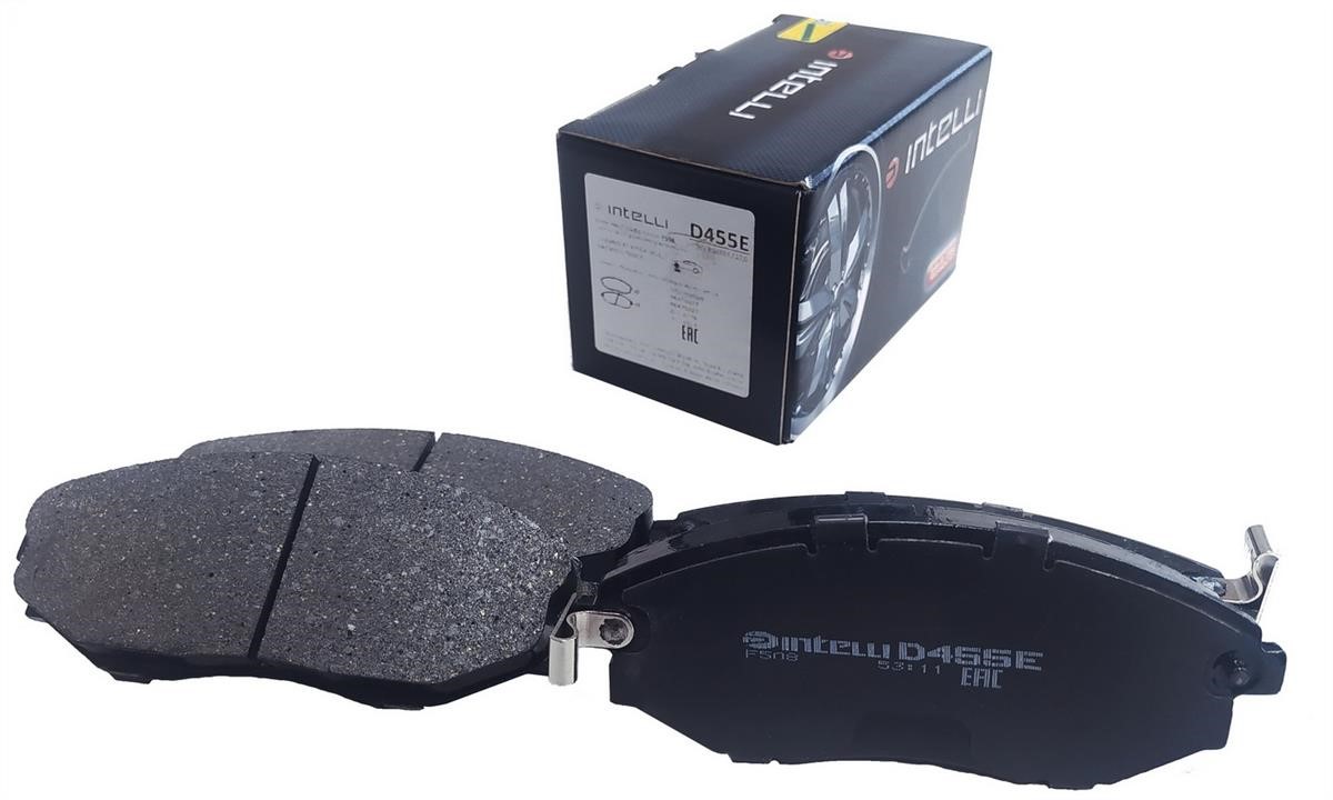 Intelli D455E Front disc brake pads, set D455E: Buy near me in Poland at 2407.PL - Good price!