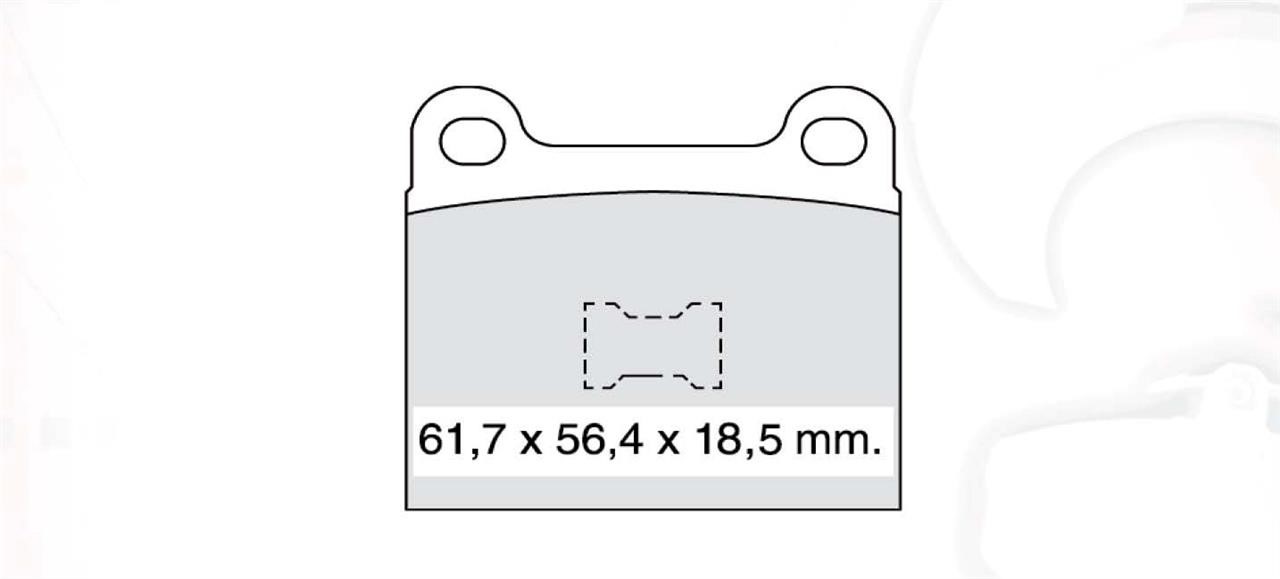 Intelli D598E Front disc brake pads, set D598E: Buy near me at 2407.PL in Poland at an Affordable price!
