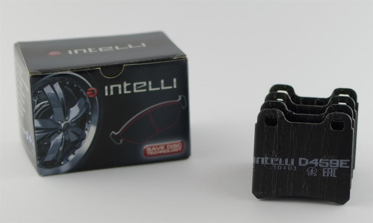 Intelli D459E Rear disc brake pads, set D459E: Buy near me in Poland at 2407.PL - Good price!