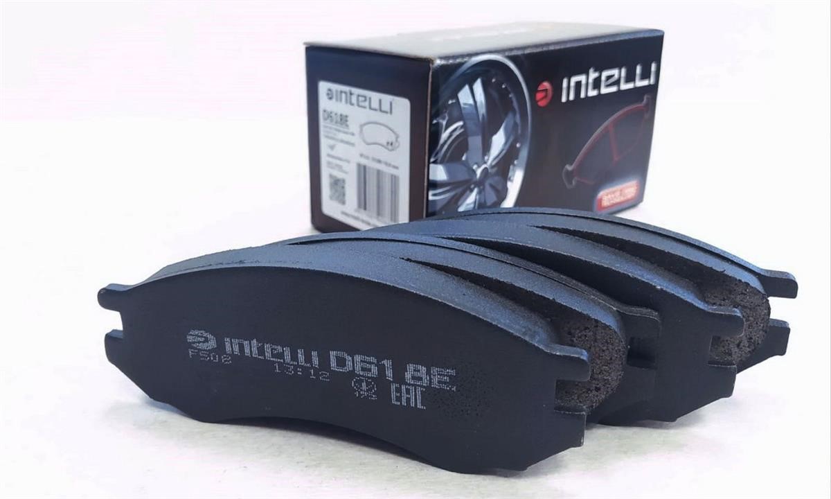 Intelli D618E Front disc brake pads, set D618E: Buy near me in Poland at 2407.PL - Good price!