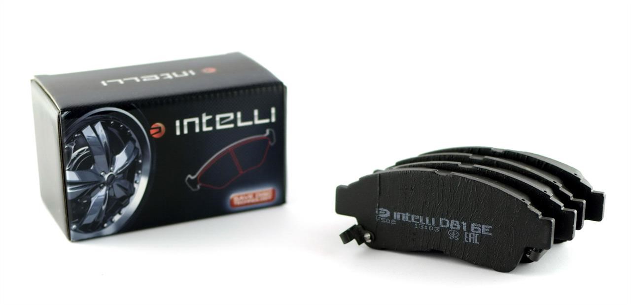 Intelli D816E Front disc brake pads, set D816E: Buy near me in Poland at 2407.PL - Good price!