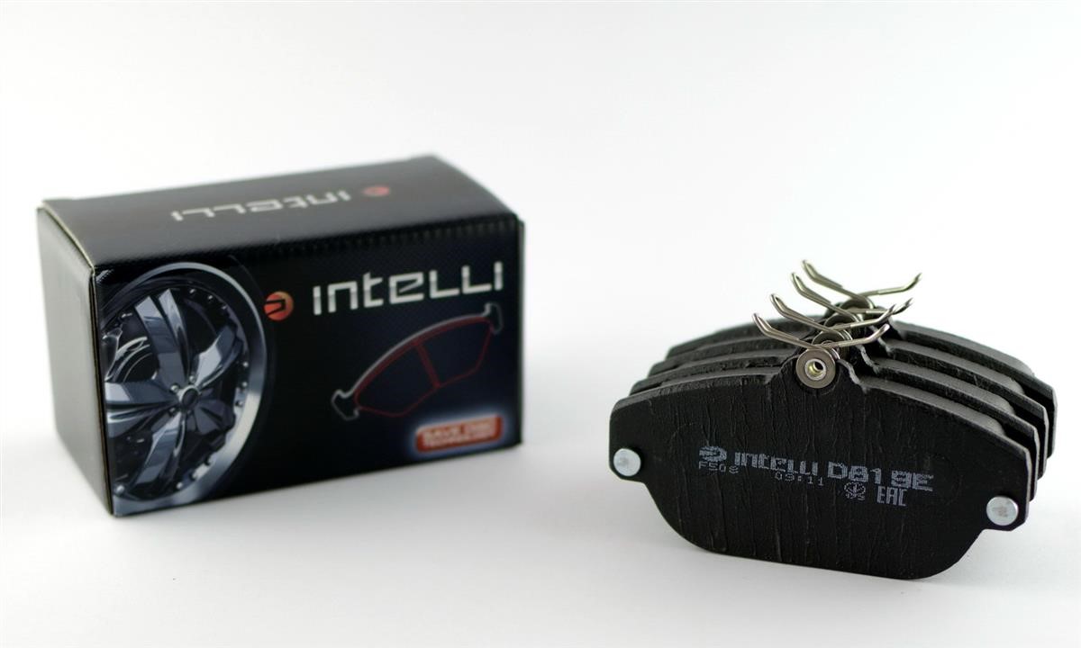 Intelli D819E Front disc brake pads, set D819E: Buy near me in Poland at 2407.PL - Good price!