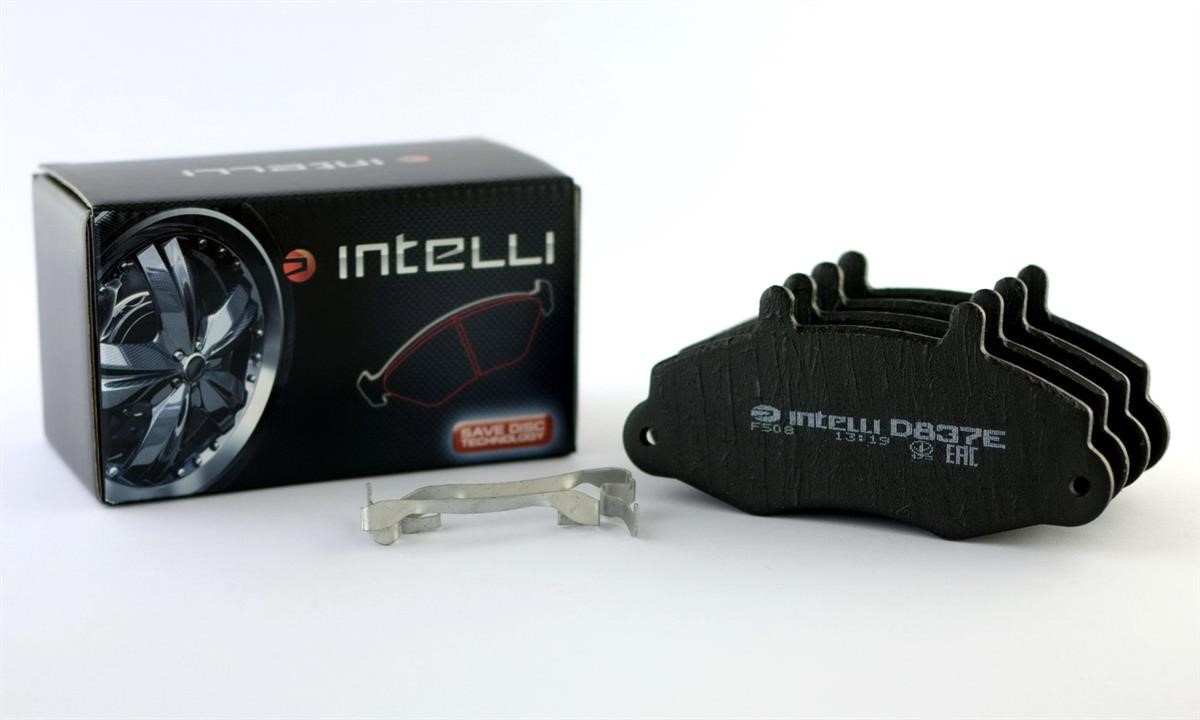 Intelli D837EI Front disc brake pads, set D837EI: Buy near me in Poland at 2407.PL - Good price!