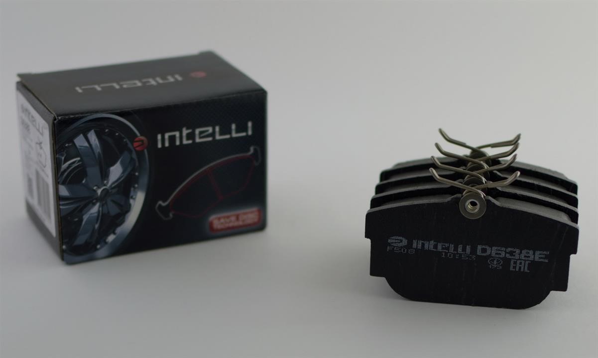 Intelli D638E Rear disc brake pads, set D638E: Buy near me in Poland at 2407.PL - Good price!