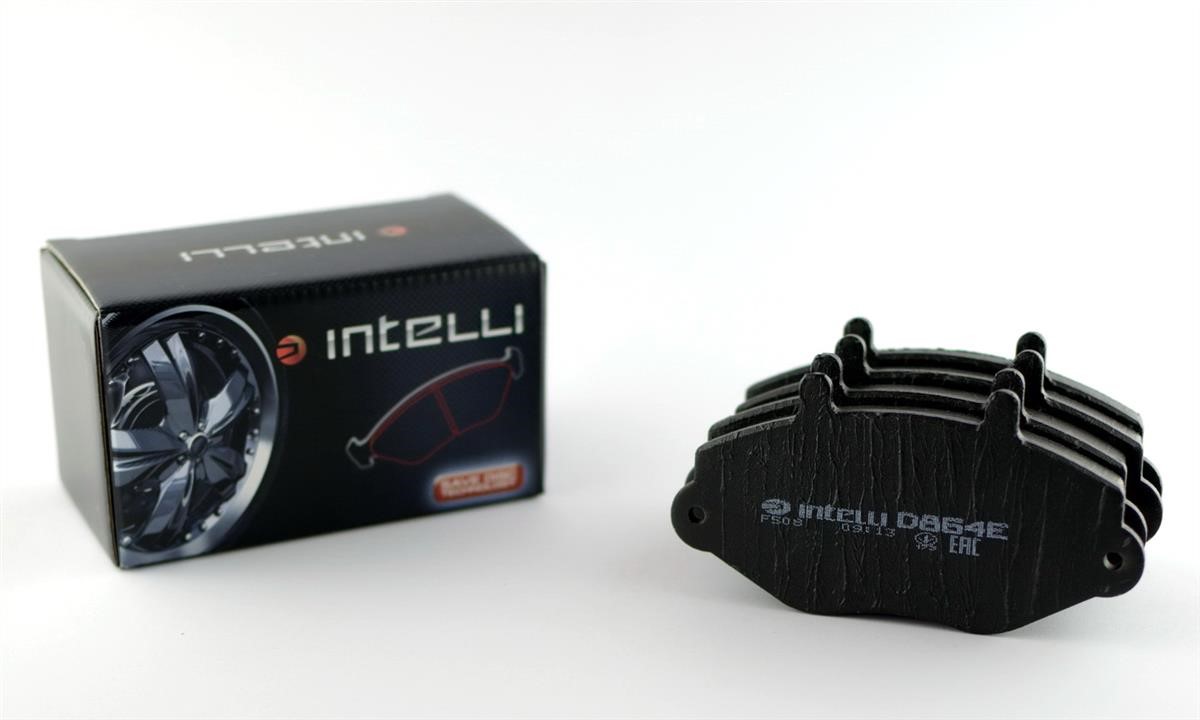 Intelli D864E Front disc brake pads, set D864E: Buy near me in Poland at 2407.PL - Good price!