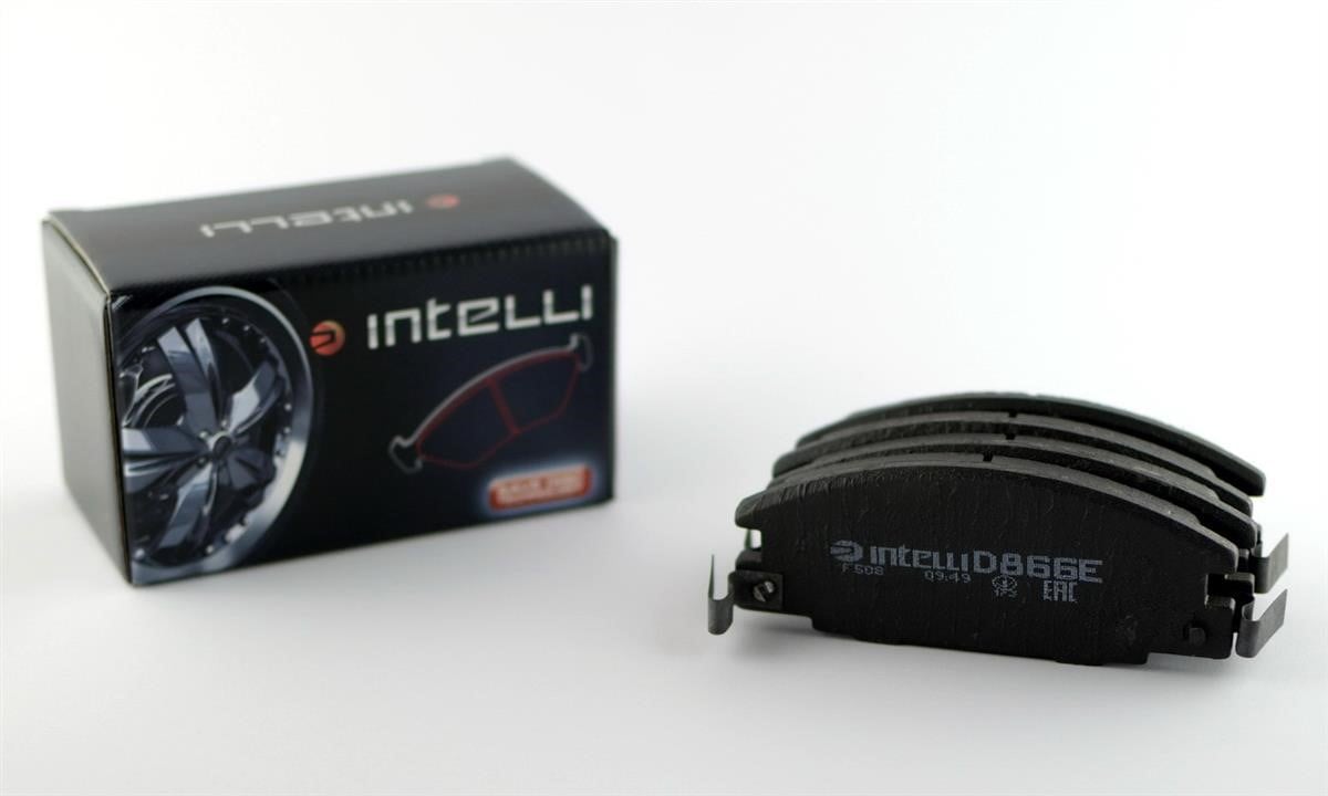 Intelli D866E Front disc brake pads, set D866E: Buy near me in Poland at 2407.PL - Good price!